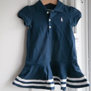 NWT Ralph Lauren baby girl dress & bloomers 9mo